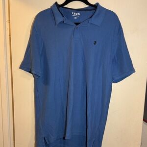 Izod Men's Classic Blue Polo Shirt